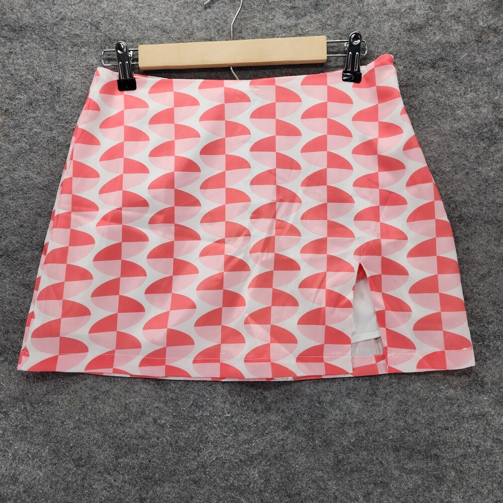 Cotton Candy LA Skort Womens Medium Mini Pink White